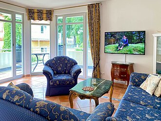 Ferienwohnung 18 der Residenz Bleichröder mit Balkon