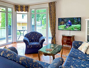 Ferienwohnung 18 der Residenz Bleichröder mit Balkon