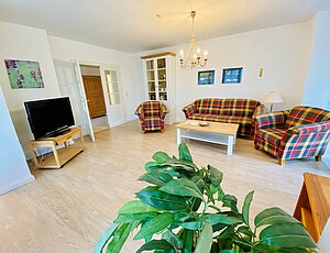 Ferienwohnung E2 der Villa Caprivi mit viel Platz im Wohnbereich