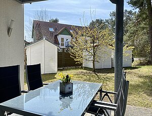 Ferienwohnung Sandornweg 1a Terrasse