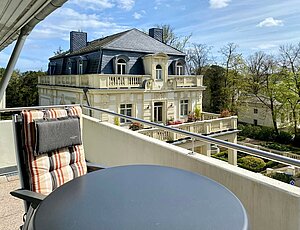 Ferienwohnung Charlotte | Viel Sonne im Urlaub ist garantiert auf dem tollen Balkon