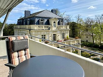 Ferienwohnung Charlotte | Viel Sonne im Urlaub ist garantiert auf dem tollen Balkon