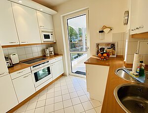 Urlaub und selbst kochen? Ferienwohnungen der Villa Seepark sind die Lösung